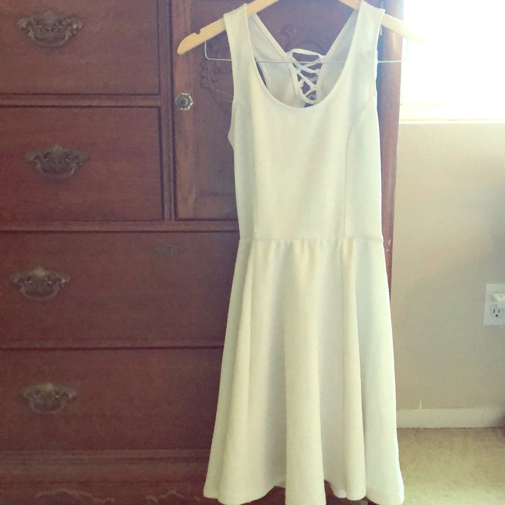 White dress